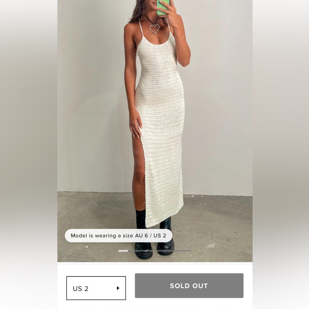 white summer dress